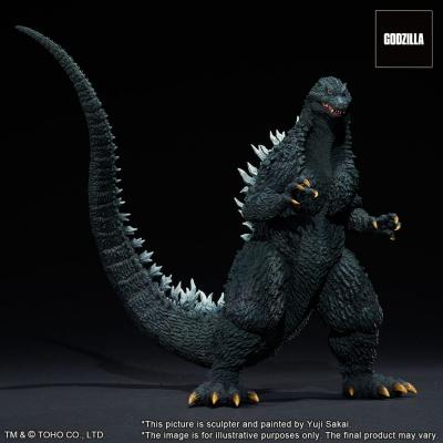 Godzilla × Mechagodzilla 2002 Estatua PVC TOHO Yuji Sakai Modeling Collection Godzilla Battle in the Storm 28 cm