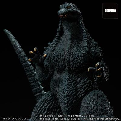 Godzilla × Mechagodzilla 2002 Estatua PVC TOHO Yuji Sakai Modeling Collection Godzilla Battle in the Storm 28 cm