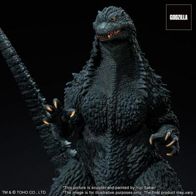 Godzilla × Mechagodzilla 2002 Estatua PVC TOHO Yuji Sakai Modeling Collection Godzilla Battle in the Storm 28 cm