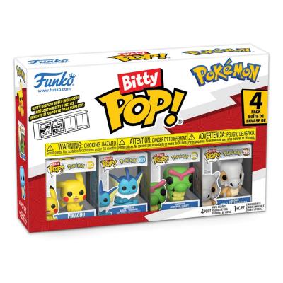 Pokémon Pack de 4 Figuras Bitty POP! Vinyl Series 1 2 cm