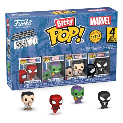 Spider-Man Pack de 4 Figuras Bitty POP! Vinyl Series 1 2 cm