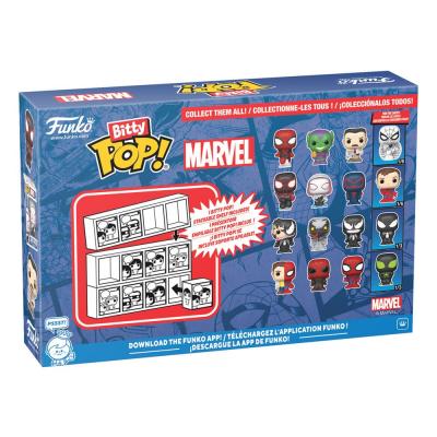 Spider-Man Pack de 4 Figuras Bitty POP! Vinyl Series 1 2 cm
