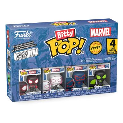 Spider-Man Pack de 4 Figuras Bitty POP! Vinyl Series 2 2 cm