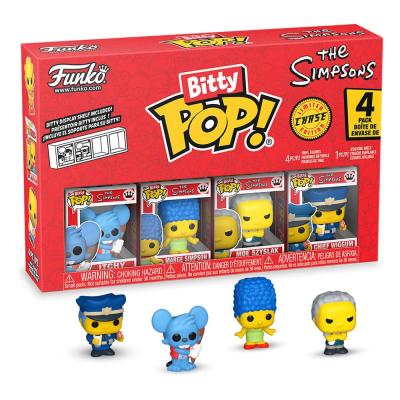 Los Simpson Pack de 4 Figuras Bitty POP! Vinyl Series 2 2 cm