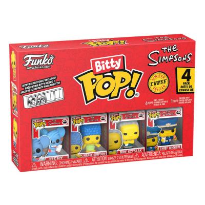 Los Simpson Pack de 4 Figuras Bitty POP! Vinyl Series 2 2 cm