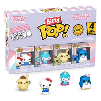 Hello Kitty and Friends Pack de 4 Figuras Bitty POP! Vinyl Series 1 2 cm