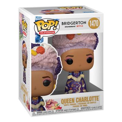 Bridgerton POP! TV Vinyl Figura Queen Charlotte 9 cm