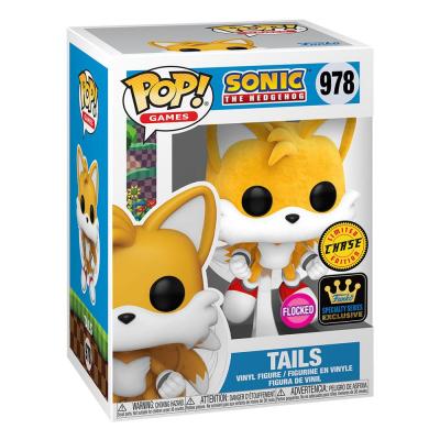 Sonic The Hedgehog POP! Games Vinyl Figuren Tails(Flying)(FL) w/CH 9 cm Surtido (6)