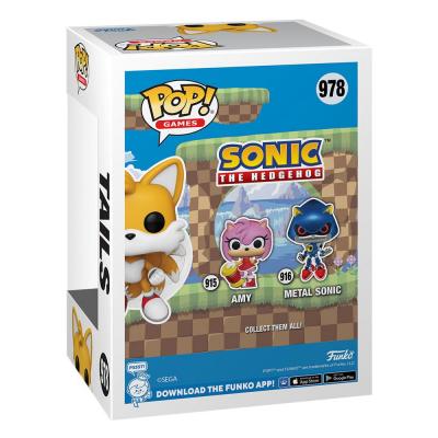 Sonic The Hedgehog POP! Games Vinyl Figuren Tails(Flying)(FL) w/CH 9 cm Surtido (6)
