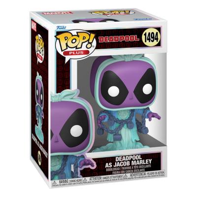 Marvel POP! Plus Vinyl Figura Deadpool as Jacob Marley 9 cm