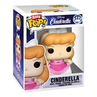 Disney Bitty POP! Display Expositor con 2 Figuras de vinilo Cinderella's Castle