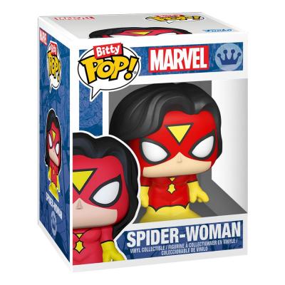 Marvel Bitty POP! Display Expositor con 2 Figuras de vinilo Spider-Man Web
