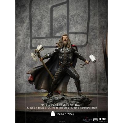 The Infinity Saga Estatua BDS Art Scale 1/10 Thor Ultimate 23 cm