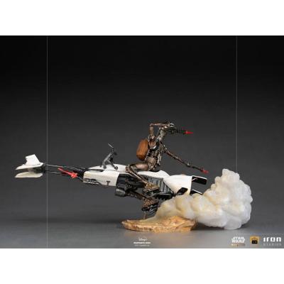 Star Wars The Mandalorian Estatua 1/10 Deluxe Art Scale IG-11 & The Child 20 cm