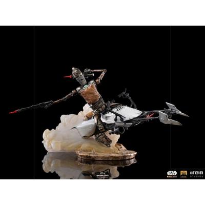 Star Wars The Mandalorian Estatua 1/10 Deluxe Art Scale IG-11 & The Child 20 cm