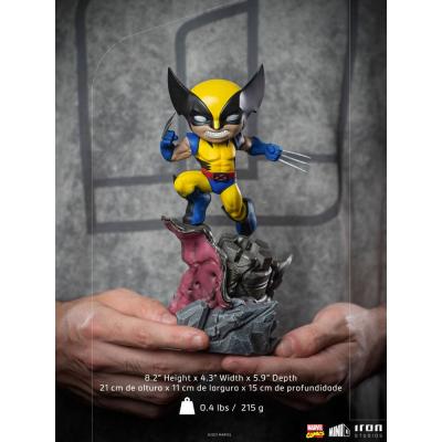 Marvel Comics Minifigura Mini Co. Deluxe PVC Wolverine (X-Men) 21 cm