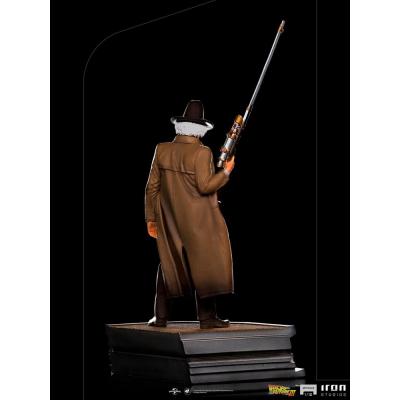 Regreso al Futuro III Estatua 1/10 Art Scale Doc Brown 32 cm