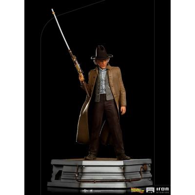 Regreso al Futuro III Estatua 1/10 Art Scale Doc Brown 32 cm
