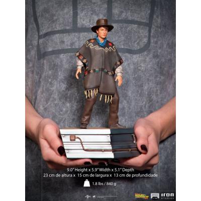 Regreso al Futuro III Estatua 1/10 Art Scale Marty McFly 23 cm