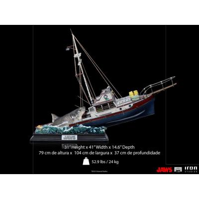 Tiburón Estatua 1/20 Demi Art Scale Jaws Attack 104 cm