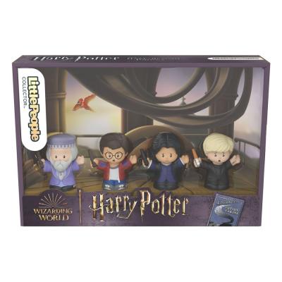 Harry Potter y el misterio del príncipe Pack de 4 Minifiguras Fisher-Price Little People Collector 7 cm