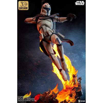Star Wars Estatua Premium Format Captain Rex (Phase 1 Version) Sideshow Exclusive 68 cm