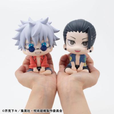 Jujutsu Kaisen Estatua PVC Look Up Satoru Gojo & Suguru Geto Okinawa Ver. Set (with gift) 11 cm