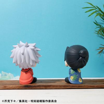 Jujutsu Kaisen Estatua PVC Look Up Satoru Gojo & Suguru Geto Okinawa Ver. Set (with gift) 11 cm