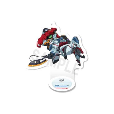 Mobile Suit Gundam GQuuuuuuX Figuras acrílico 9 cm Expositor (6)