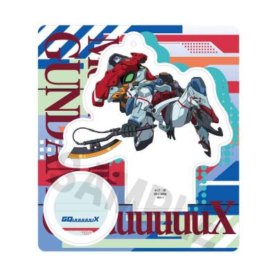 Mobile Suit Gundam GQuuuuuuX Figuras acrílico 9 cm Expositor (6)