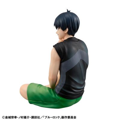 Blue Lock G.E.M. Series Estatua PVC Yoichi Isagi Palm Size 9 cm