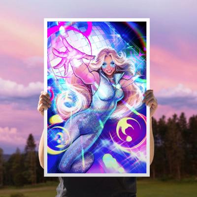 Marvel Litografia Dazzler 41 x 61 cm - sin marco