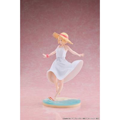 Lycoris Recoil Estatua PVC 1/7 Chisato Nishikigi White Dress Ver. 23 cm