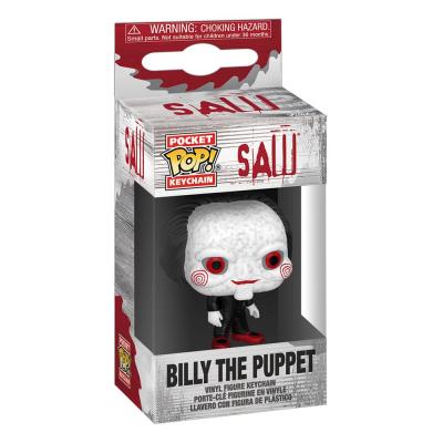 Saw Llaveros Pocket POP! Vinyl Billy the Puppet 4 cm Expositor (12)