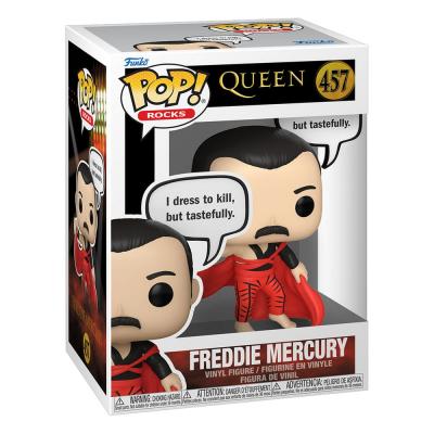 Queen POP! Rocks Vinyl Figura Freddie Mercury (I Dress to Kill) 9 cm