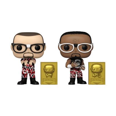 WWE Pack de 2 Figuras POP! & Buddy! Vinyl The Dudley Boyz: Bubba Ray & D-Von (2018 Hall of Fame) Exclusive 9 cm