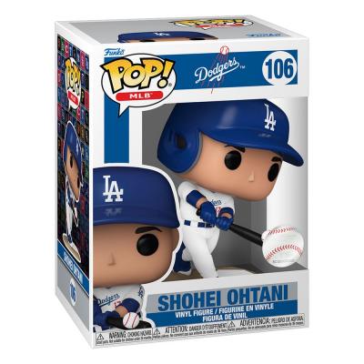 MLB Figura POP! Vinyl LA Dodgers: Shohei Ohtani (Home Jersey) (Batting) 9 cm
