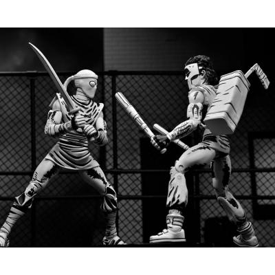Teenage Mutant Ninja Turtles Figura Casey Jones Black & White 18 cm