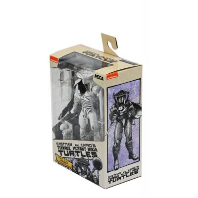 Teenage Mutant Ninja Turtles Figura Foot Assassin Black and White 18 cm