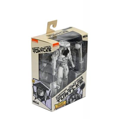 Teenage Mutant Ninja Turtles Figura Foot Assassin Black and White 18 cm