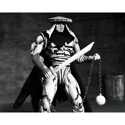 Teenage Mutant Ninja Turtles Figura Foot Assassin Black and White 18 cm