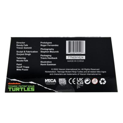 Teenage Mutant Ninja Turtles Figura Foot Assassin Black and White 18 cm