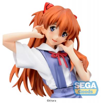 Neon Genesis Evangelion Estatua PVC XStellar Asuka Uniform Ver. 21 cm