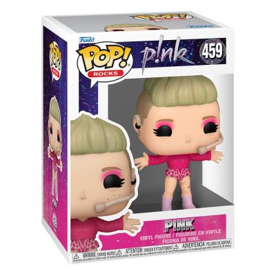 Pink POP! Rocks Vinyl Figura Trustfall Tour 9 cm