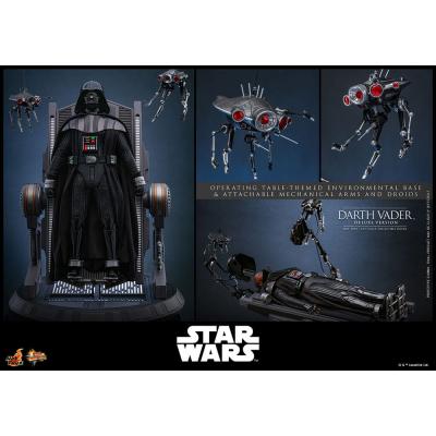 Star Wars: Episodio III - La venganza de los Sith Figura Movie Masterpiece 1/6 Darth Vader (Deluxe Version) 35 cm