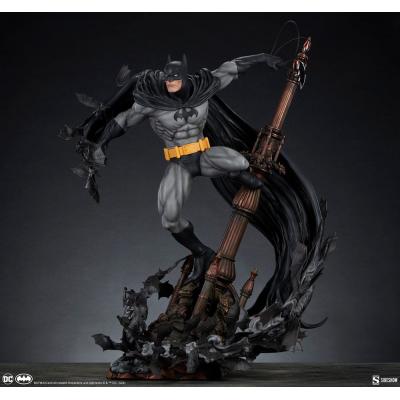 DC Comics Estatua Premium Format Batman (Black Variant) Sideshow Exclusive 68 cm