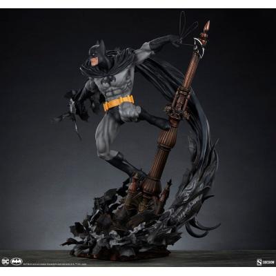 DC Comics Estatua Premium Format Batman (Black Variant) Sideshow Exclusive 68 cm