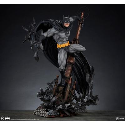 DC Comics Estatua Premium Format Batman (Black Variant) Sideshow Exclusive 68 cm