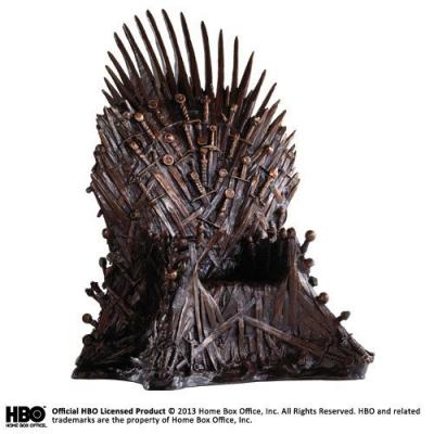 Juego de Tronos Estatua de Bronce Trono de Hierro 36 cm