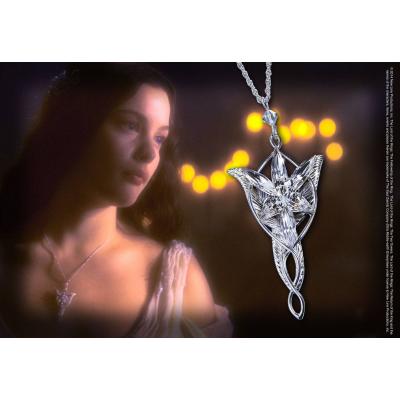El Señor de los Anillos Colgante de Arwen Evenstar (Plata de ley)